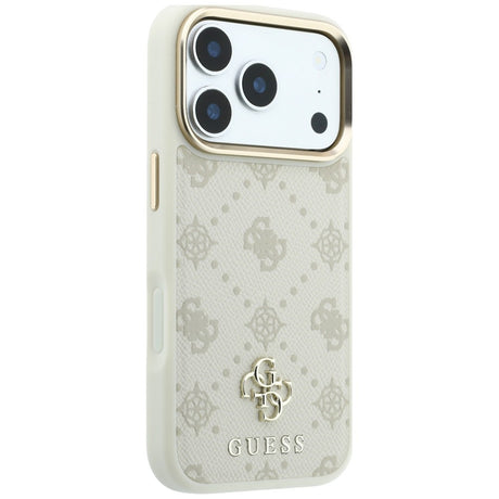 Guess iPhone 17 Pro Max/iPhone 18 Pro Max Deksel 4G Peony Beige
