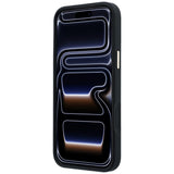 Guess iPhone 17 Pro/iPhone 18 Pro Deksel Ring Stand 4G Classic Logo Svart