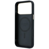 Guess iPhone 17 Pro/iPhone 18 Pro Deksel Ring Stand 4G Classic Logo Svart