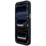 Guess iPhone 17 Pro/iPhone 18 Pro Deksel 4G Embossed MagSafe Svart