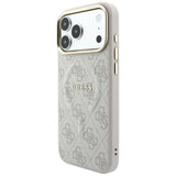 Guess iPhone 17 Pro Max/iPhone 18 Pro Max Deksel 4G Embossed MagSafe Rosa