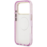 Guess iPhone 17 Pro/iPhone 18 Pro Deksel Glitter Flowers Lilla