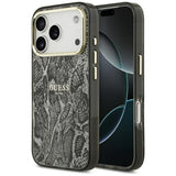 Guess iPhone 17 Pro/iPhone 18 Pro Deksel Python Svart