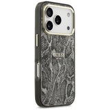 Guess iPhone 17 Pro/iPhone 18 Pro Deksel Python Svart
