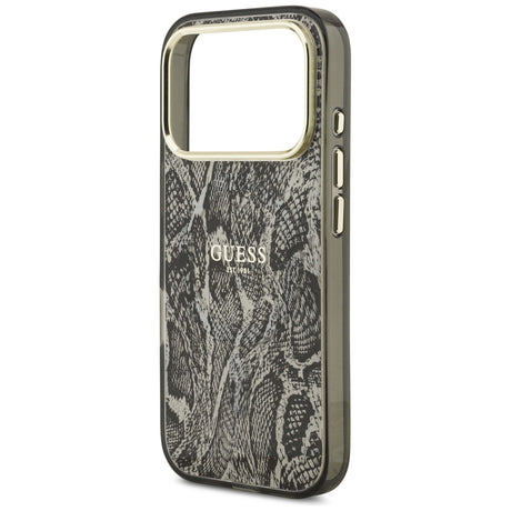 Guess iPhone 17 Pro/iPhone 18 Pro Deksel Python Svart