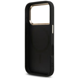 Guess iPhone 17 Pro/iPhone 18 Pro Deksel 4G Triangle MagSafe Svart