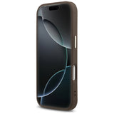 Guess iPhone 17 Pro/iPhone 18 Pro Deksel 4G Triangle MagSafe Brun