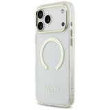 Guess iPhone 17 Pro Max/iPhone 18 Pro Max Deksel Metal Outline Gull