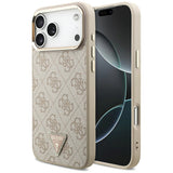 Guess iPhone 17 Pro Max/iPhone 18 Pro Max Deksel 4G Triangle MagSafe Rosa