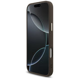 Guess iPhone 17 Pro Max/iPhone 18 Pro Max Deksel 4G Triangle MagSafe Brun