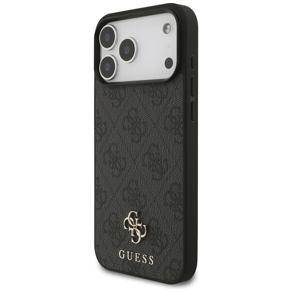 Guess iPhone 17 Pro Max/iPhone 18 Pro Max Deksel 4G Small Classic Logo Svart