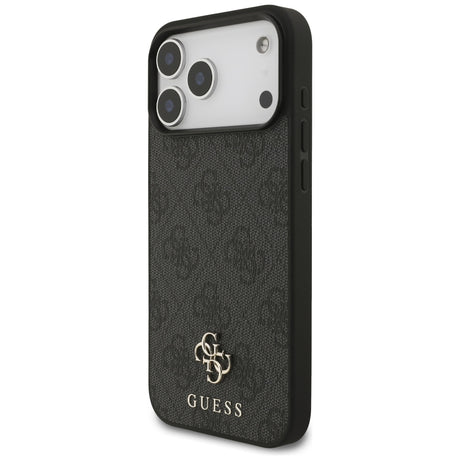 Guess iPhone 17 Pro Max/iPhone 18 Pro Max Deksel 4G Small Classic Logo Svart