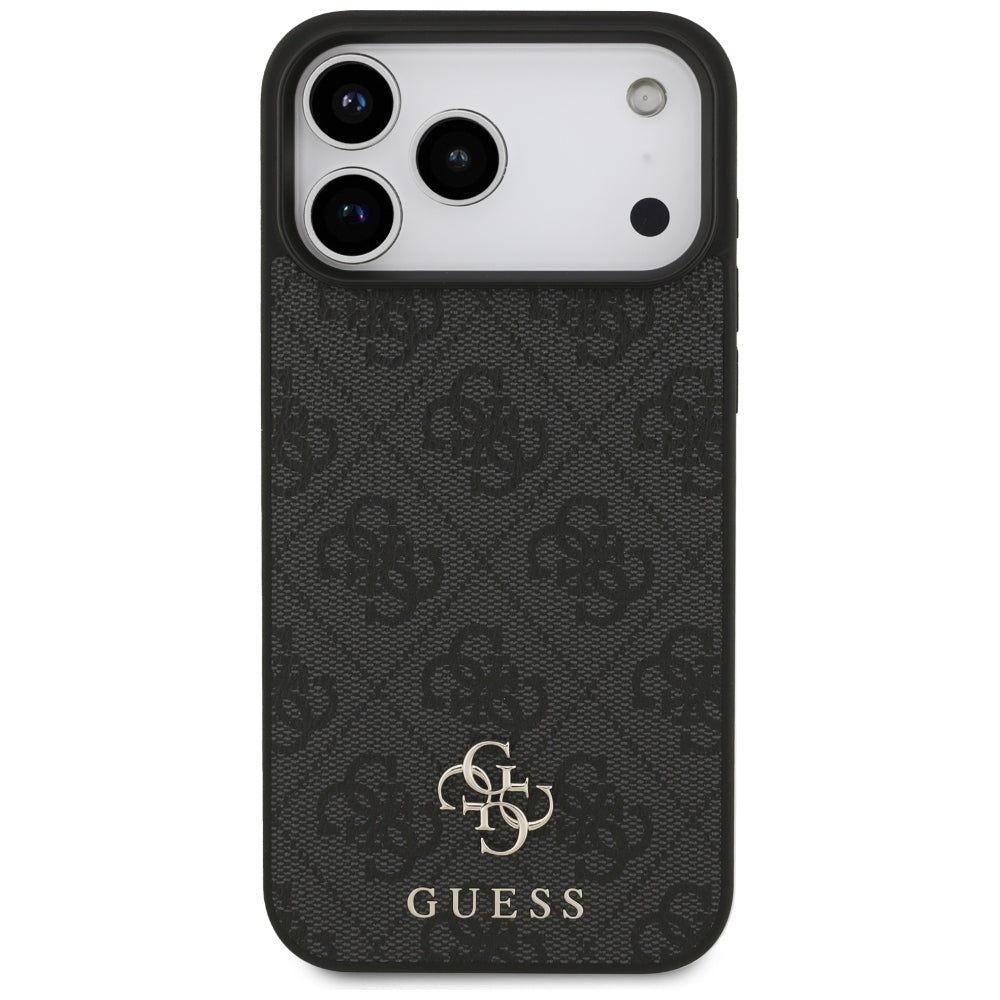 Guess iPhone 17 Pro Max/iPhone 18 Pro Max Deksel 4G Small Classic Logo Svart