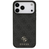 Guess iPhone 17 Pro Max/iPhone 18 Pro Max Deksel 4G Small Classic Logo Svart