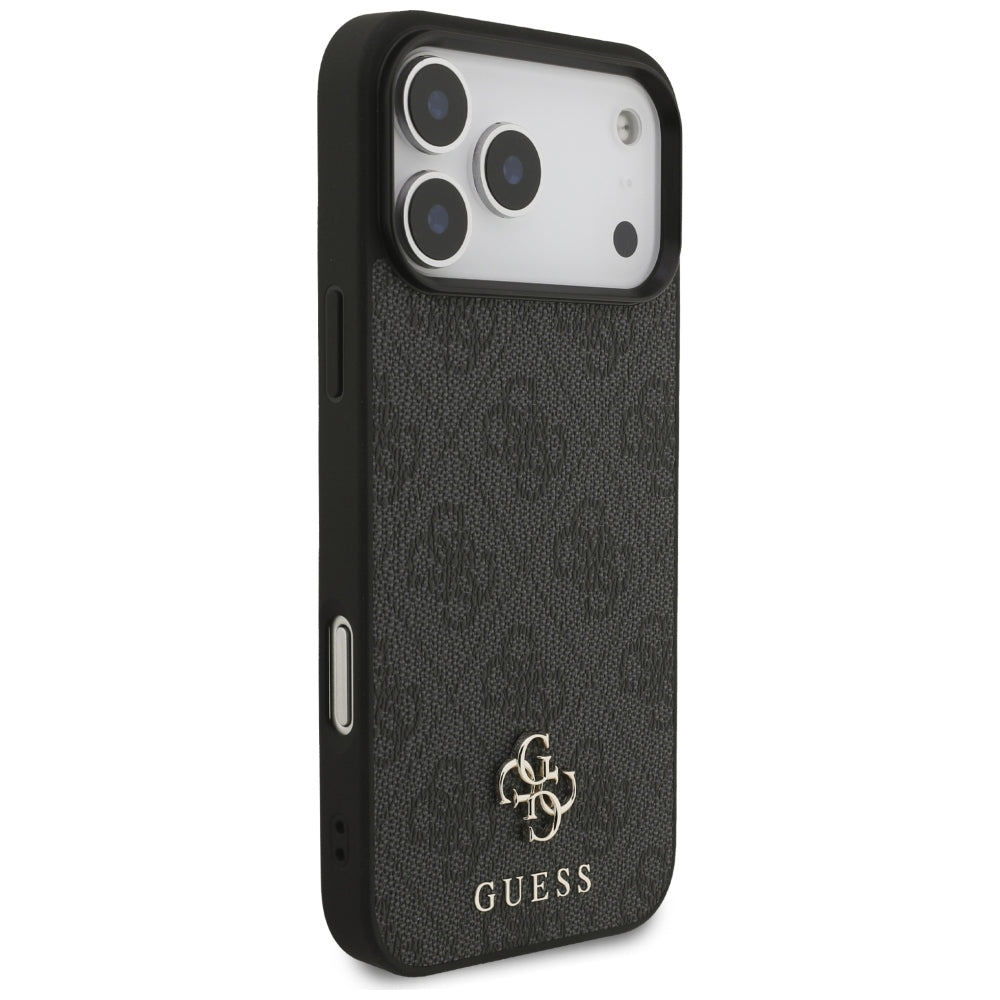 Guess iPhone 17 Pro Max/iPhone 18 Pro Max Deksel 4G Small Classic Logo Svart