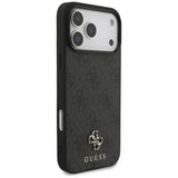 Guess iPhone 17 Pro Max/iPhone 18 Pro Max Deksel 4G Small Classic Logo Svart