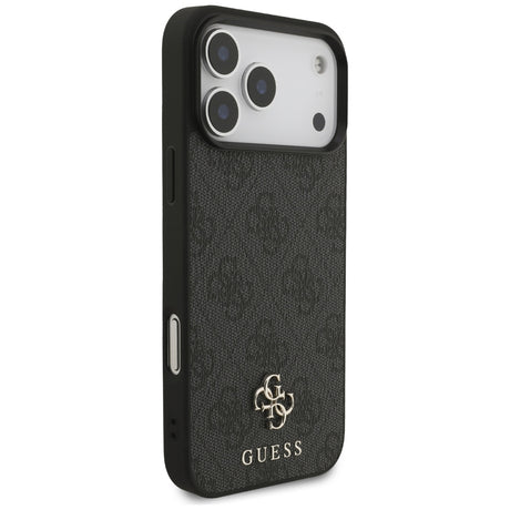 Guess iPhone 17 Pro Max/iPhone 18 Pro Max Deksel 4G Small Classic Logo Svart
