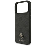 Guess iPhone 17 Pro Max/iPhone 18 Pro Max Deksel 4G Small Classic Logo Svart