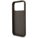 Guess iPhone 17 Pro Max/iPhone 18 Pro Max Deksel 4G Small Classic Logo Brun