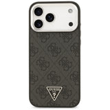 Guess iPhone 17 Pro Max/iPhone 18 Pro Max Deksel 4G Triangle MagSafe Svart