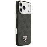 Guess iPhone 17 Pro Max/iPhone 18 Pro Max Deksel 4G Triangle MagSafe Svart