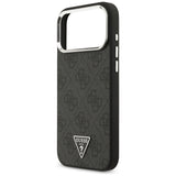 Guess iPhone 17 Pro Max/iPhone 18 Pro Max Deksel 4G Triangle MagSafe Svart