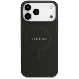 Guess iPhone 17 Pro Max/iPhone 18 Pro Max Deksel Saffiano Classic Logo Svart