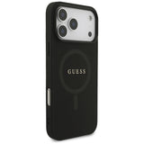 Guess iPhone 17 Pro Max/iPhone 18 Pro Max Deksel Saffiano Classic Logo Svart