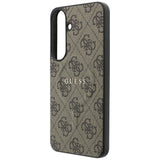 Guess Samsung Galaxy S26 FE Deksel 4G Embossed MagSafe Brun