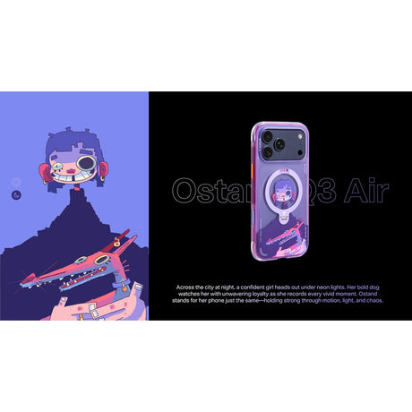 Torras iPhone 17 Pro Deksel Ostand Q3 Air Gawx Dawnbreak Guard