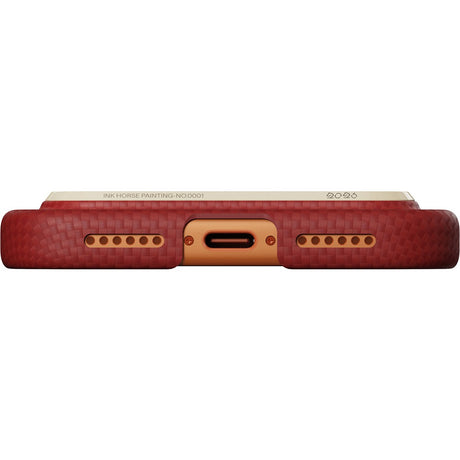 Pitaka iPhone 17 Pro Max Deksel Edge MagSafe Cinnabar