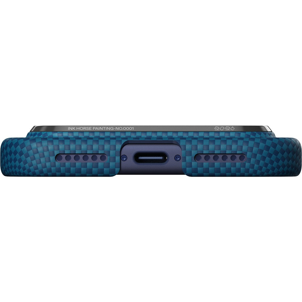 Pitaka iPhone 17 Pro Max Deksel Edge MagSafe Azure Green