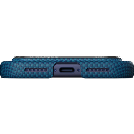 Pitaka iPhone 17 Pro Max Deksel Edge MagSafe Azure Green