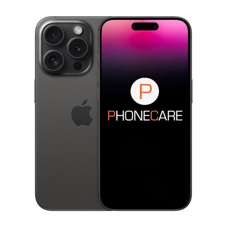 Brukt iPhone 15 Pro 128GB Svart titan – Brukt stand