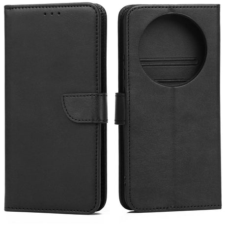 Beline Honor Magic 8 Lite Etui Marv Wallet Svart
