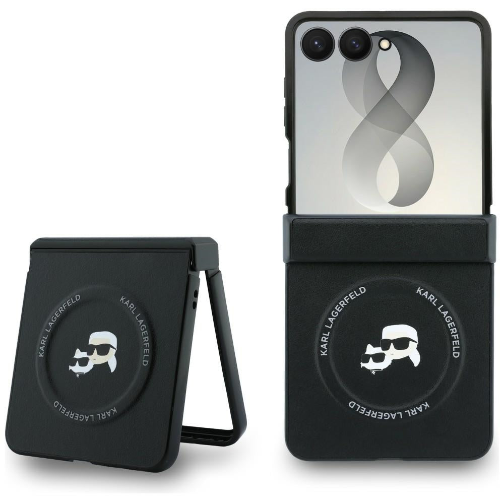 Karl Lagerfeld Samsung Galaxy Z Flip 8 Deksel Karl & Choupette MagSafe Svart