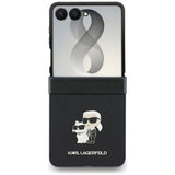 Karl Lagerfeld Samsung Galaxy Z Flip 8 Deksel Saffiano Karl & Choupette Svart