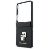 Karl Lagerfeld Samsung Galaxy Z Flip 8 Deksel Saffiano Karl & Choupette Svart