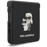 Karl Lagerfeld Samsung Galaxy Z Flip 8 Deksel Saffiano Karl & Choupette Svart