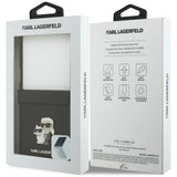 Karl Lagerfeld Samsung Galaxy Z Flip 8 Deksel Saffiano Karl & Choupette Svart