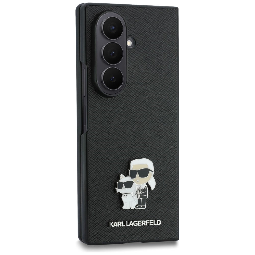Karl Lagerfeld Samsung Galaxy Z Fold 8 Ultra Deksel Saffiano Karl & Choupette Svart