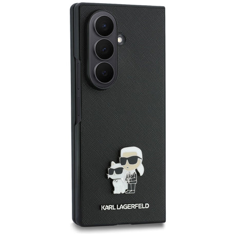 Karl Lagerfeld Samsung Galaxy Z Fold 8 Ultra Deksel Saffiano Karl & Choupette Svart
