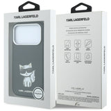 Karl Lagerfeld iPhone 17 Pro/iPhone 18 Pro Deksel Smooth Choupette Sketch Svart