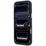 Karl Lagerfeld iPhone 17 Pro Max/iPhone 18 Pro Max Deksel Grained Karl Svart