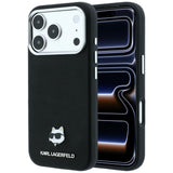 Karl Lagerfeld iPhone 17 Pro/iPhone 18 Pro Deksel Grained Choupette Svart