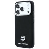 Karl Lagerfeld iPhone 17 Pro/iPhone 18 Pro Deksel Grained Choupette Svart