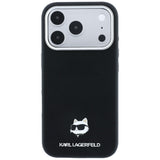 Karl Lagerfeld iPhone 17 Pro/iPhone 18 Pro Deksel Grained Choupette Svart