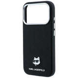 Karl Lagerfeld iPhone 17 Pro/iPhone 18 Pro Deksel Grained Choupette Svart