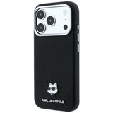 Karl Lagerfeld iPhone 17 Pro Max/iPhone 18 Pro Max Deksel Grained Choupette Svart