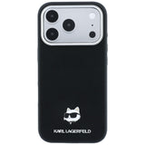Karl Lagerfeld iPhone 17 Pro Max/iPhone 18 Pro Max Deksel Grained Choupette Svart